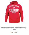 Fedor ST Walkout Hoody Red